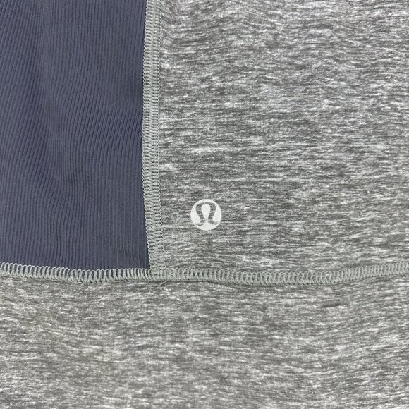 Lululemon Women’s Stride Jacket II Hoodie Full-Zip Size 6 Grey Red Activewear - Picture 9 of 9